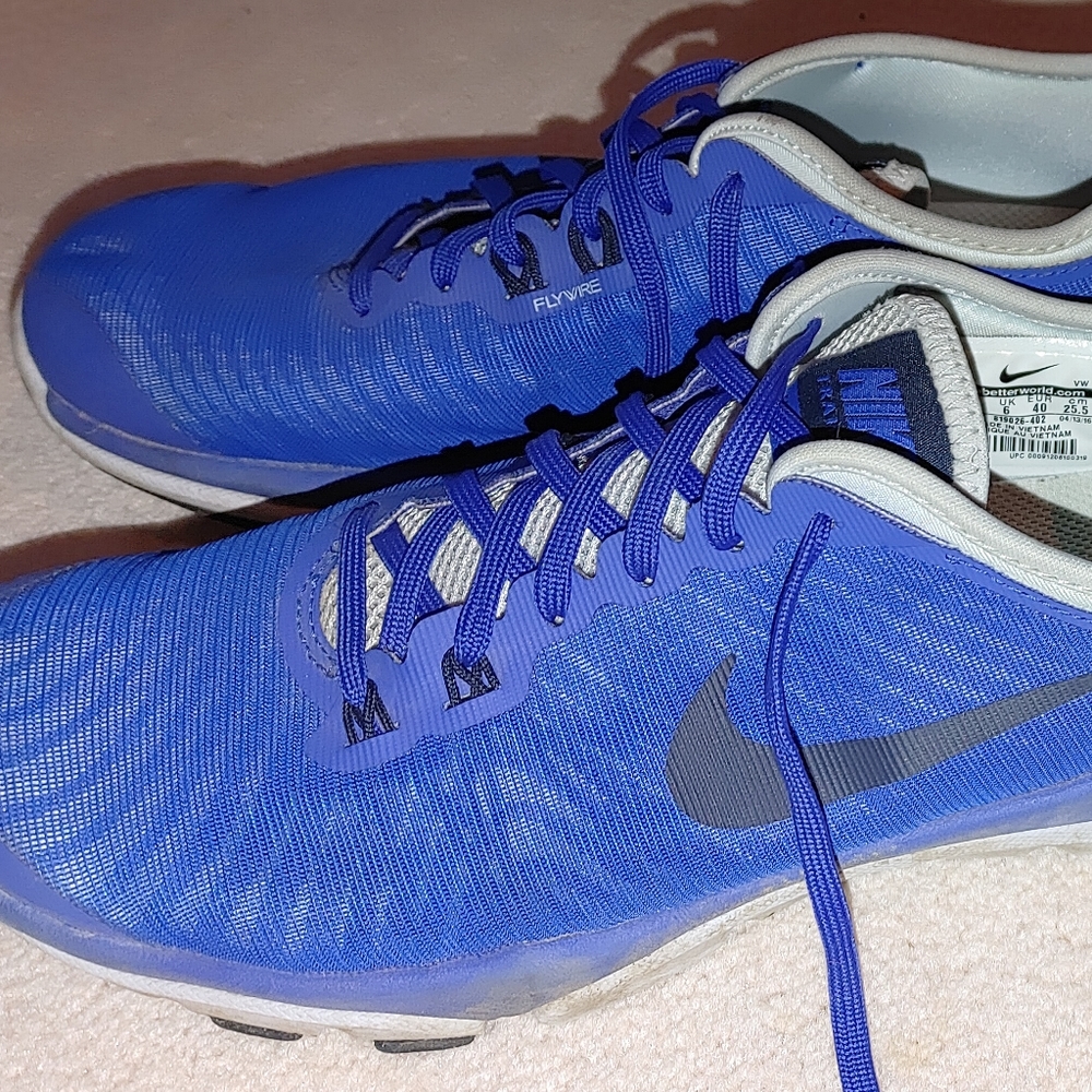 Nike Flywire Royal Blue Running Shoes 8.5 Gem